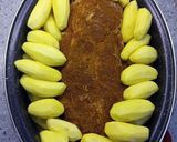 Egészben sült tarja káposzta ágyon burgonyával recept fázis 3 fotója