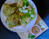A picture of step 9 of Thepla Quesadillas.