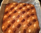 Foto del paso 16 de la receta: Brownie 2 chocolates con almendras y nueces