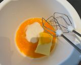Hình bước làm 1 của món Waffle