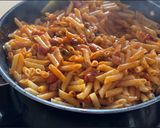 Foto del paso 6 de la receta: Macarrones con bacon y espárragos verdes