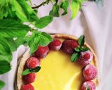 Une image de l'étape 1 de Tartelette au lemon curd fraise.