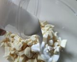 Foto del paso 6 de la receta: Mousse de chocolate blanco con interior de mango y frambuesas