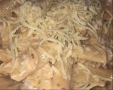 صورة لخطوة 4 من وصفة بينك صوص بالمكرونه