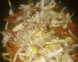 A picture of step 4 of Jackfruit dry veg.