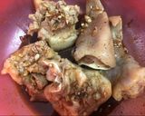 Hình bước làm 3 của món Tai heo khìa nước dừa