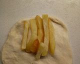 Foto del passaggio 9 della ricetta Panini a fagottini con patatine fritte wustel e formaggio Asiago