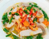 Hình bước làm 2 của món Bánh canh chả cá