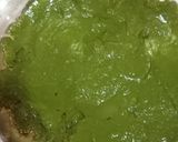 A picture of step 1 of Hariyali Aloo.