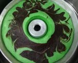 Foto langkah ke 9 dari resep Kue Bolu Pandan Keju.