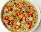 Hình bước làm 3 của món MẮM chưng trứng Nam bộ