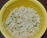 Foto langkah ke 3 dari resep Botok Tahu Jamur Telur Asin.
