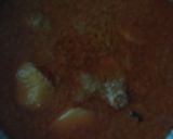 A picture of step 4 of Chicken Qorma.