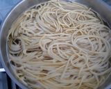 Foto del paso 3 de la receta Pasta fresca con verduras y burrata
