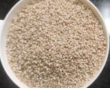 A picture of step 1 of Proso millet khichdi.