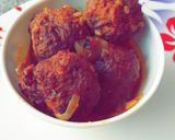 A picture of step 11 of Lauki/ kaddu ke koftey.