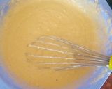 A picture of step 2 of Cinnamon pancakes.