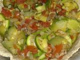 Tarta de verduras con masa integral 🍅