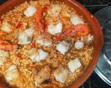 Foto del paso 4 de la receta: Arroz con bacalao y gambas