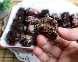 Foto langkah ke 7 dari resep 50. HIDANGAN PENUTUP SPECIAL DI BULAN RAMADHAN | KURMA KACANG COKLAT.