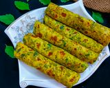 बथुआ का पराठा - सेहत के लिए पौष्टिक बथुआ साग का पराठा रेसिपी चरण 10 फोटो