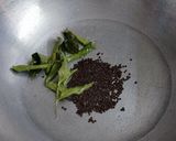 A picture of step 2 of Foxtail millet khichu.