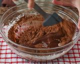 A picture of step 5 of Brownie Crinkle Cookies [No Flour].