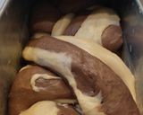 Foto langkah ke 8 dari resep Chocolate Marble Bread (shokupan).