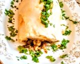 A picture of step 20 of Minced and Vegetables Strudel.