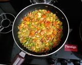 A picture of step 5 of Mix Veg Special.