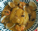 Foto del paso 3 de la receta: Lomo de bacalao con gambones y almejas