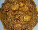 A picture of step 2 of Chicken paneer.