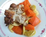年菜二:東坡肉(107/1/25)的食譜步驟7照片