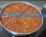 صورة لخطوة 6 من وصفة بسبوسة بالمكسرات 👌👍طعمها تحفة