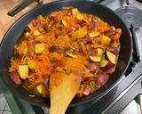 Une image de l'étape 11 de Pommes de terre,carotte et tomate à la bisque de homard.