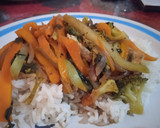 Foto del paso 7 de la receta: Filete de pescado a vapor con verduras