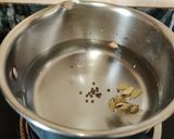 A picture of step 2 of Cardamom Tea.