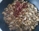 Foto del paso 5 de la receta: Champiñones con jamón