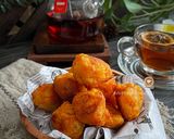 Gambar langkah 3 resipi Cucur Kelentang Segera (Keledek + kentang).