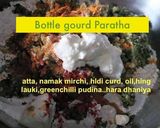 A picture of step 1 of Bottle Gourd/Lauki Thepla/paratha           .