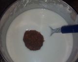 A picture of step 9 of Doudh Gokul pitha-famous in bengal.