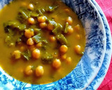 Foto del paso 6 de la receta: Potaje de garbanzos con judías verdes y espinacas