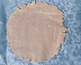 A picture of step 6 of Rose Kaju Katli.