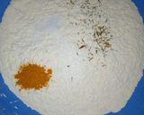 A picture of step 1 of Wainan fulawa.