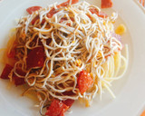 Foto del paso 3 de la receta: Espaguetis con chorizo picante y gulas
