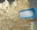 A picture of step 1 of Vanela Gathiya Nu Shaak (Thick handmade Sev Sabji).