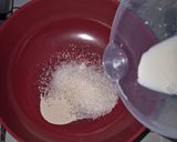 Foto langkah ke 2 dari resep Roti Kukus Pontianak Pandan (no mikser).