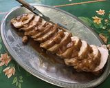 Une image de l'étape 12 de Rôti de porc au cidre, sirop d'érable et herbes aromatiques.