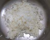 A picture of step 1 of Leftover rice chilla.