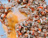 Hình bước làm 7 của món Bánh Xếp Mandu Hàn Quốc Nhân Thịt Heo Chiên Nước
